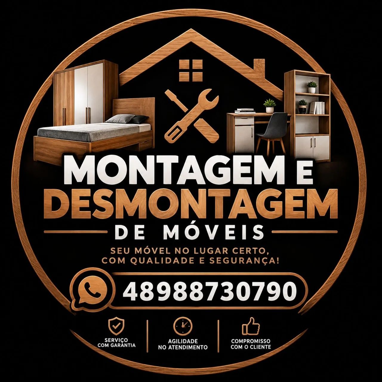 MONTAGEM E DESMONTAGEM DE MOVEIS!!