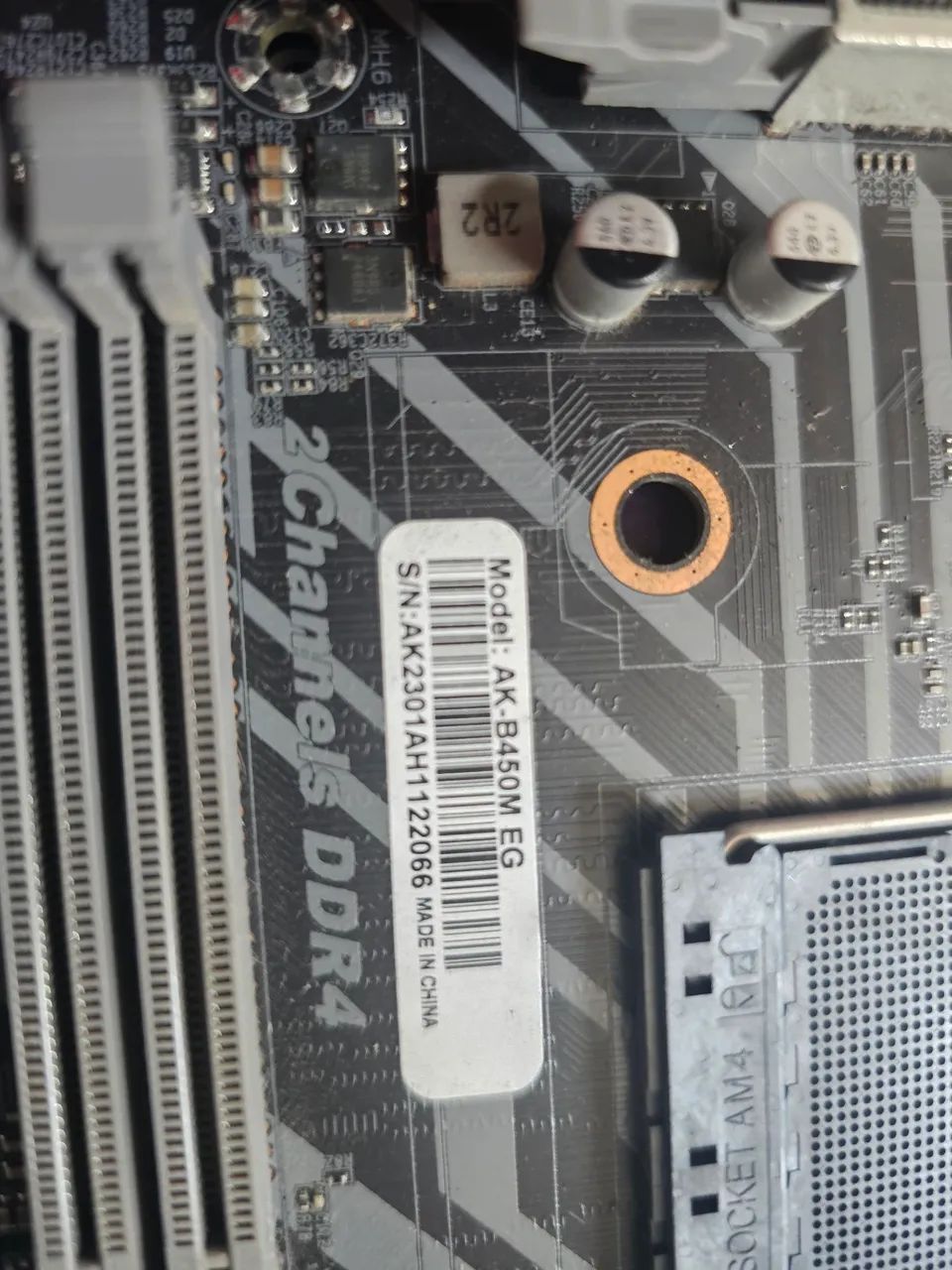 Placa mãe AK-B450M EG - Foto 2