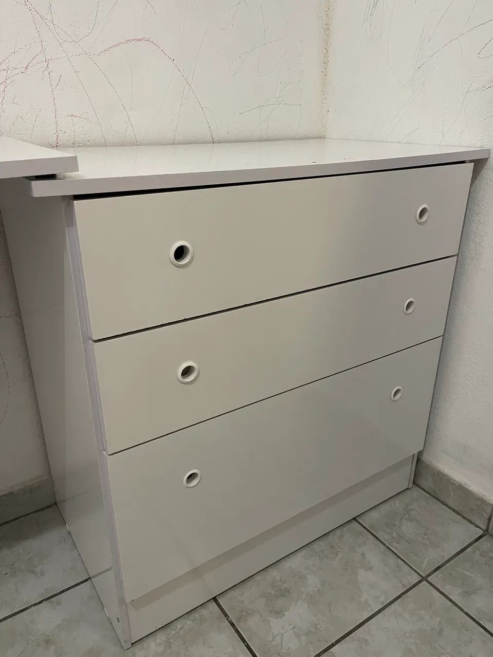 Cômoda infantil com mesa de estudo  - Foto 2