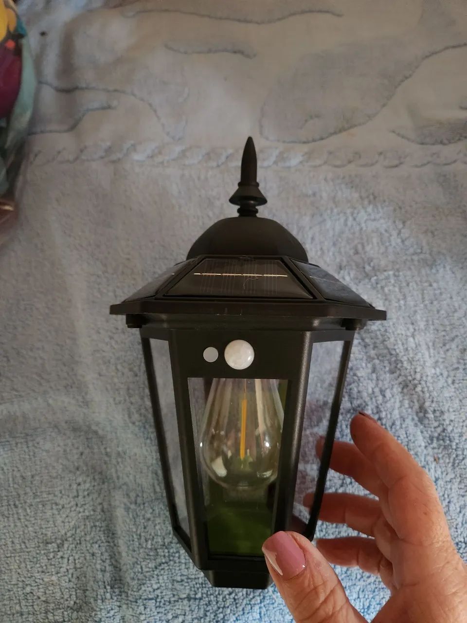 Luminária solar para área externa nova - Foto 3