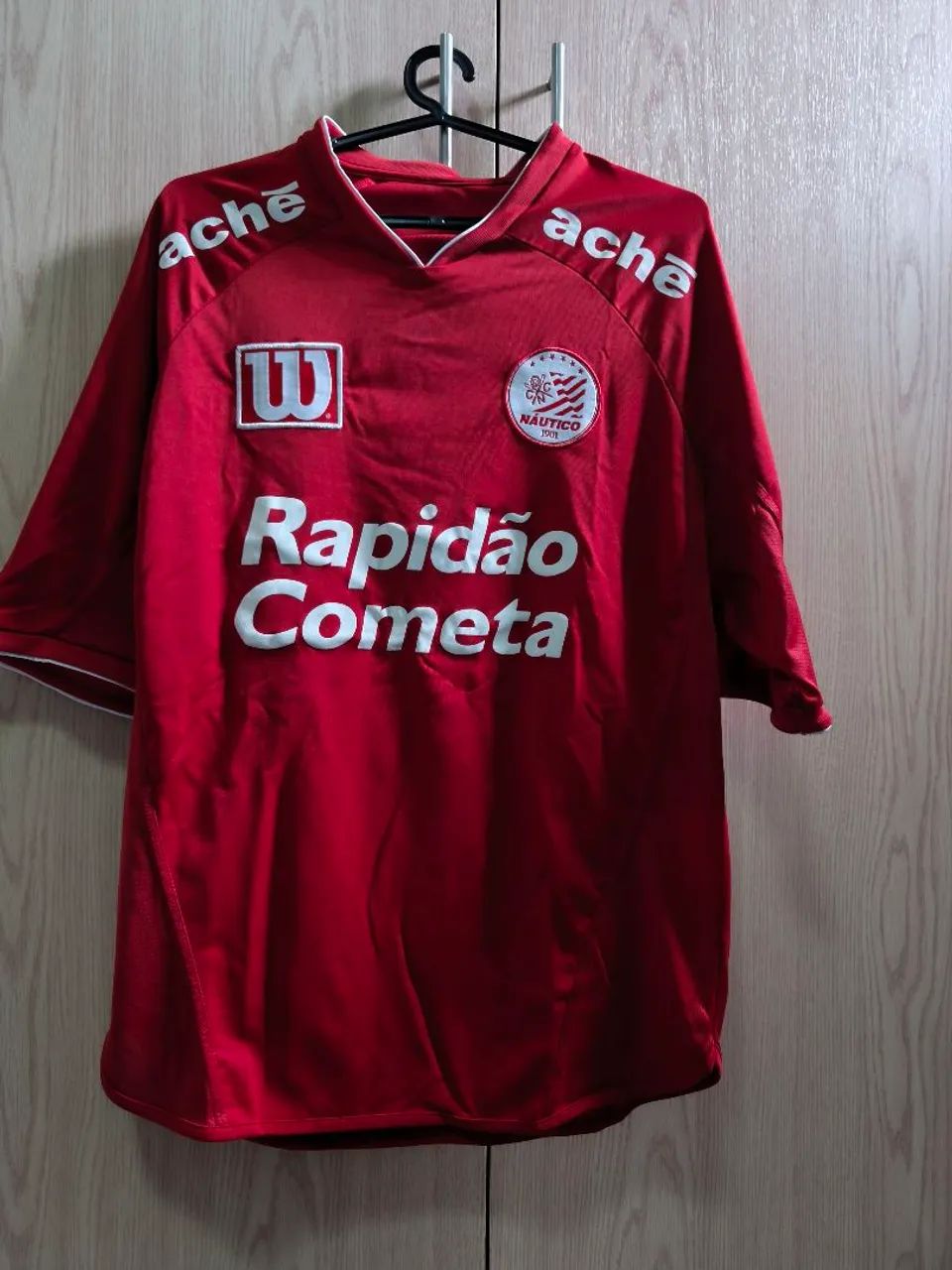 Camisa Náutico Wilson Vermelha 2007 M