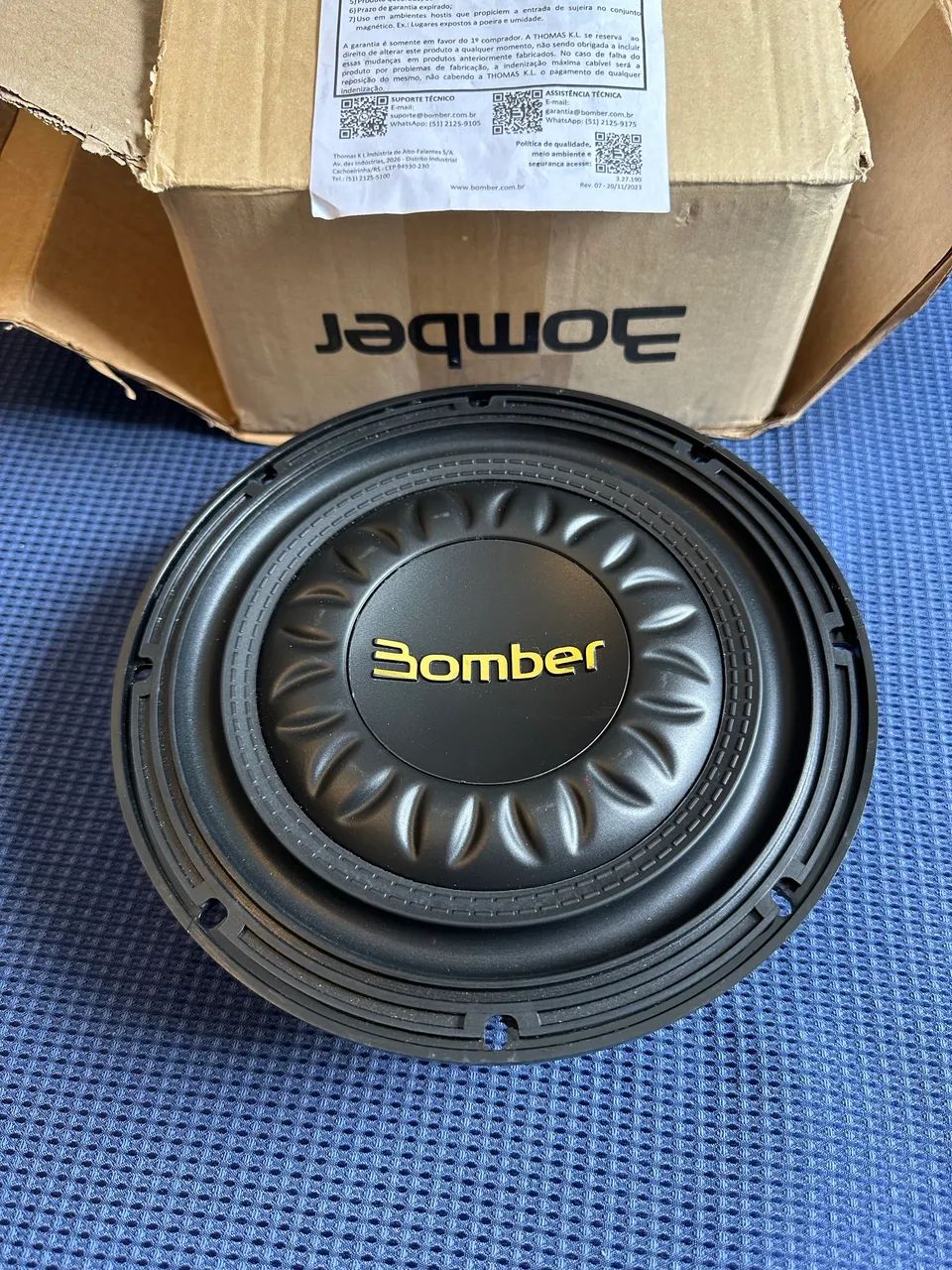 Subwoofer Bomber Slim 8 Polegadas - Foto 4