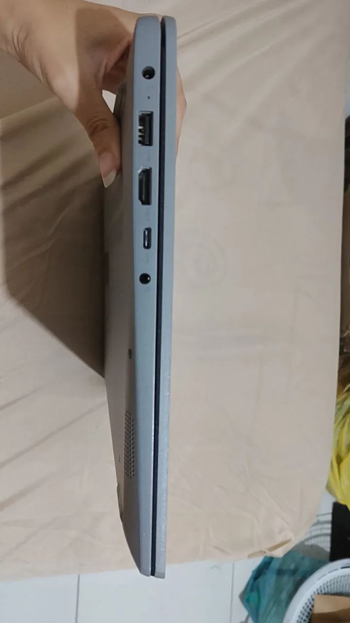 Vendo notebook Lenovo Intel Celeron, 4G de ram, placa integrada, 120G ssd, Not p/estudos. - Foto 4