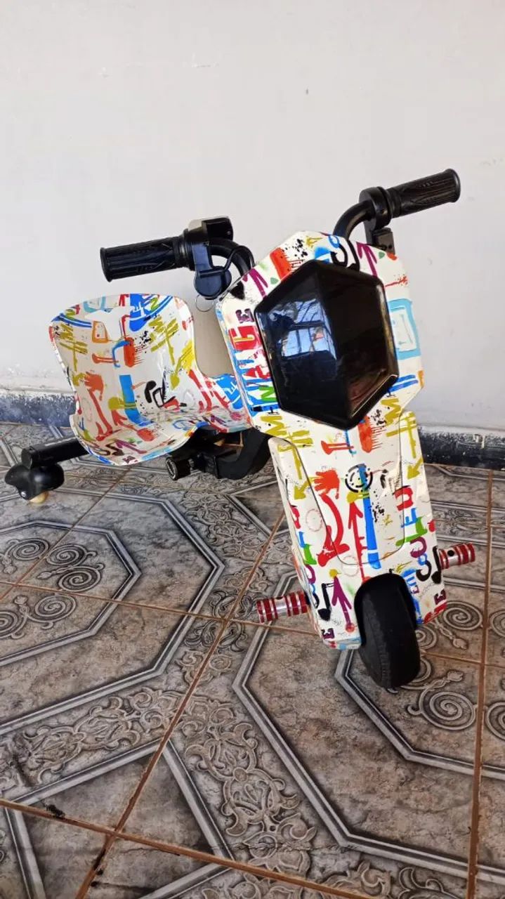 Triciclo elétrico drift infantil  - Foto 2
