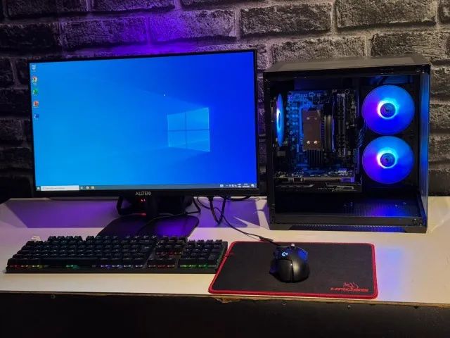 PC Gamer - Completo PC + Monitor + Mouse + Teclado  & Mousepad - Foto 2