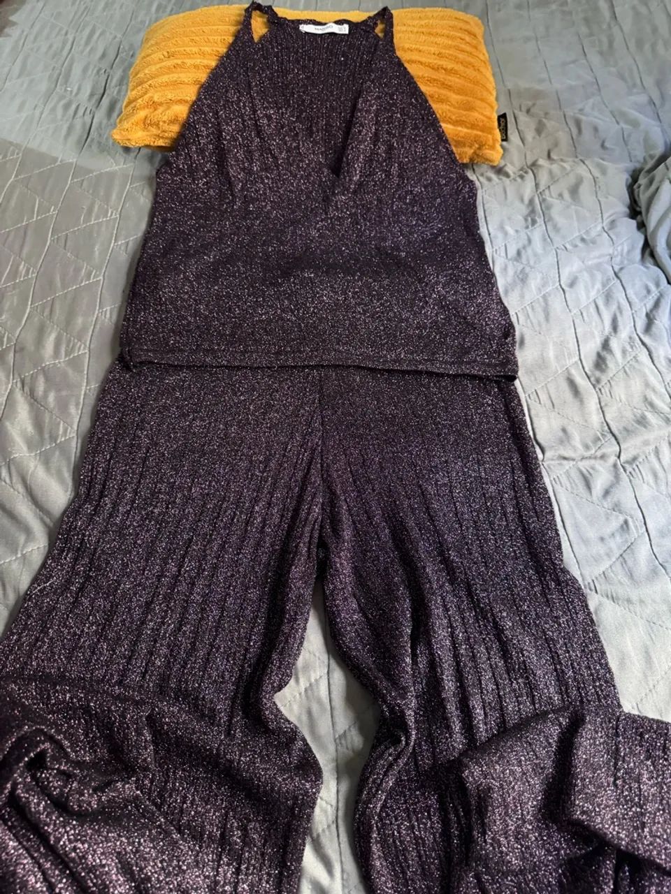 Conjunto calça e blusa da mango - Foto 3
