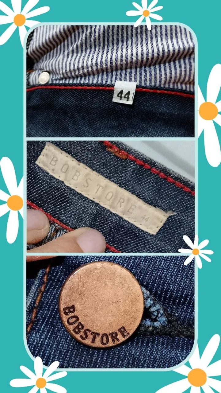 Calça jeans feminina tam 44 Bobstore  - Foto 3