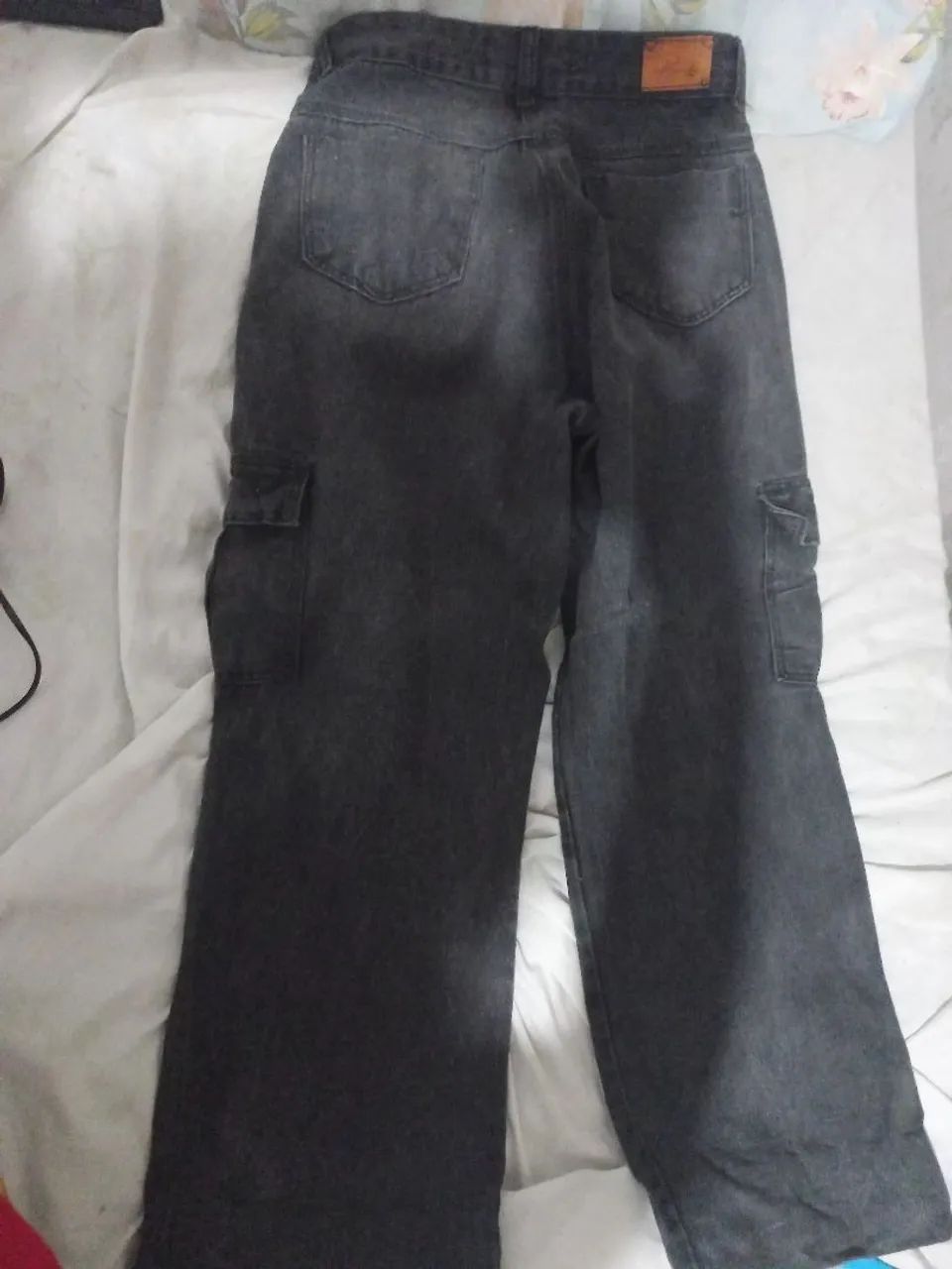 Calça jeans cargo 42 - Foto 2