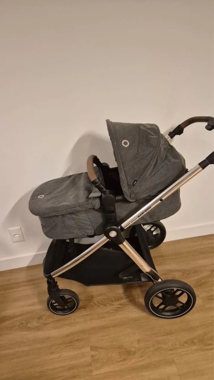 Carrinho Maxi Cosi Anna 3 Luxe e Bebê conforto com base  - Foto 2