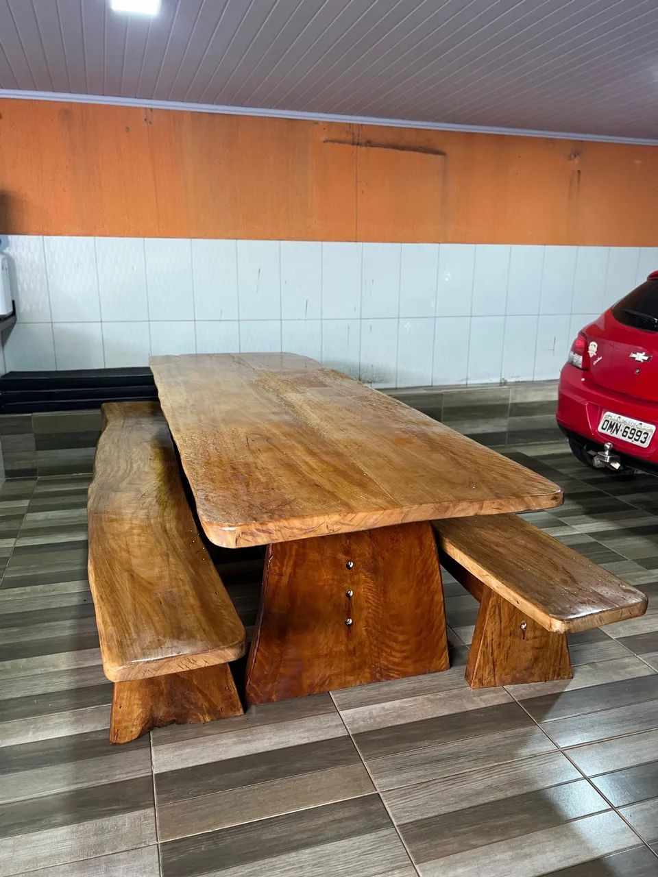 Mesas de madeira a pronta entrega  - Foto 2