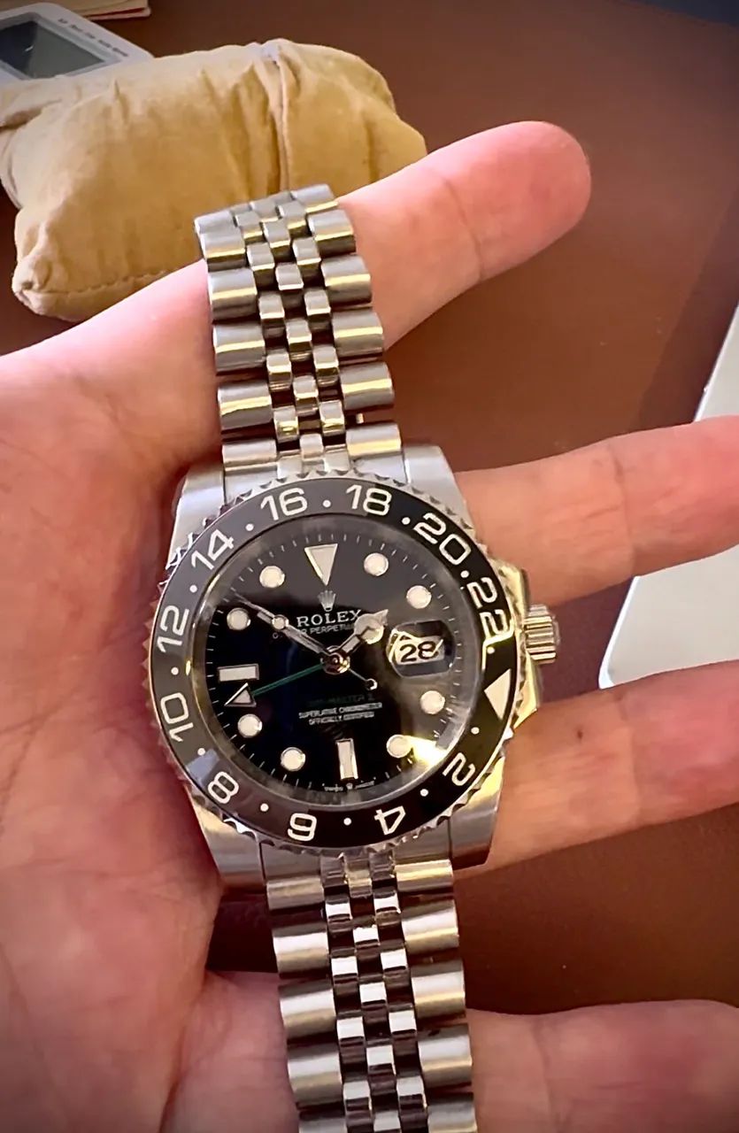 Rolex GMT BRUCE WAYNE - Clone Qualidade Superior - 