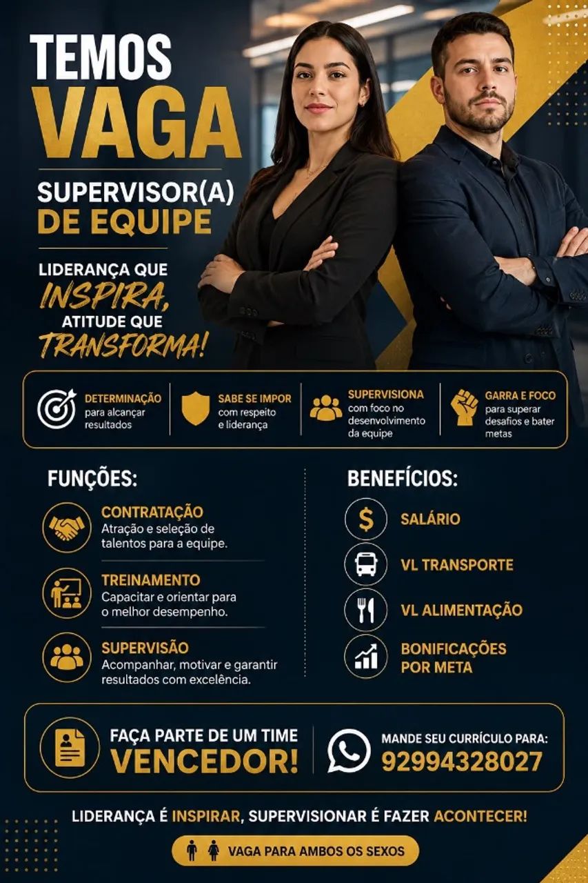 VAGA DE EMPREGO 