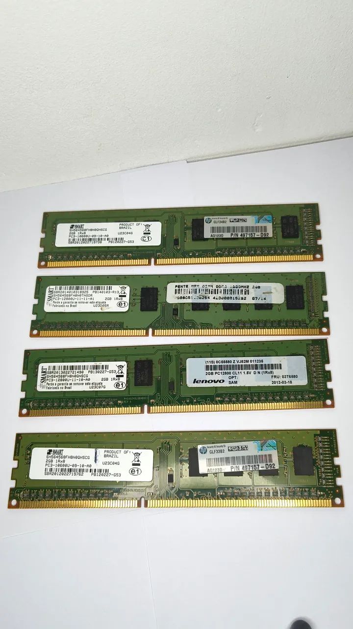 Memória 2 GB  DDR3 - Leia o Anúncio - Foto 2