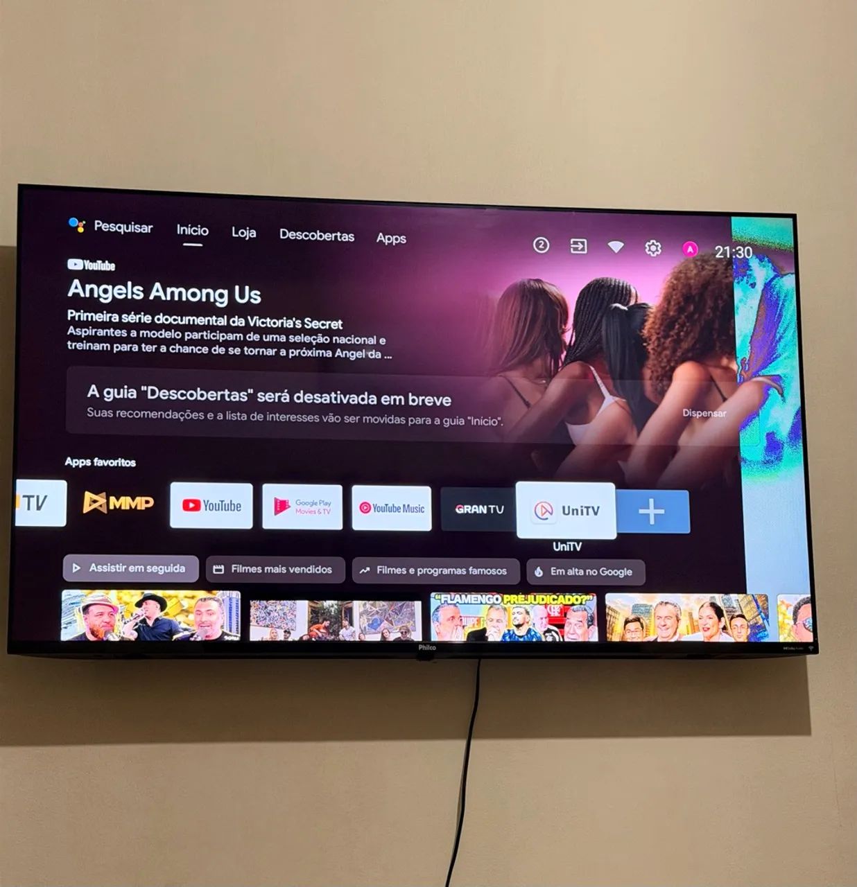 Smartv Philco 58 polegadas 