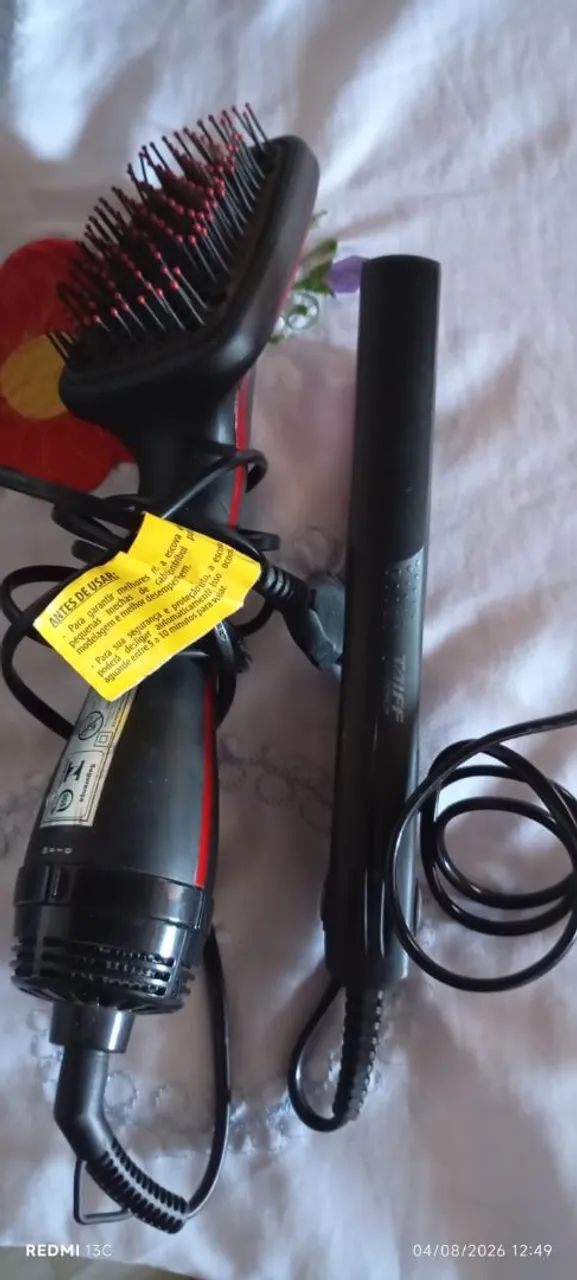 Vendo escova secadora e prancha 