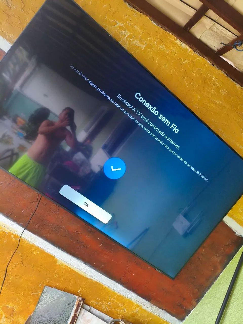 SMART TV 4K SAMSUNG 75 POLEGADAS GIGANTESCA R$1.999. - Foto 3