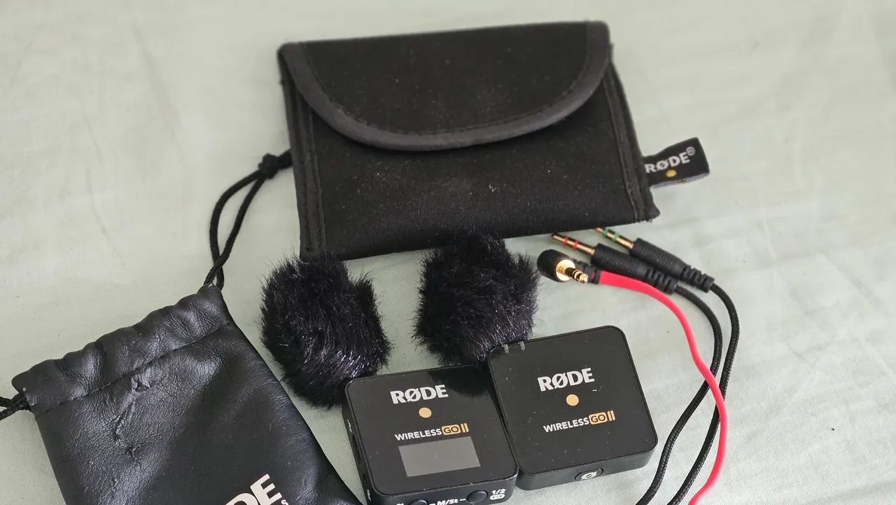 MICROFONE RODE Wireless GO II NOVÍSSIMO 