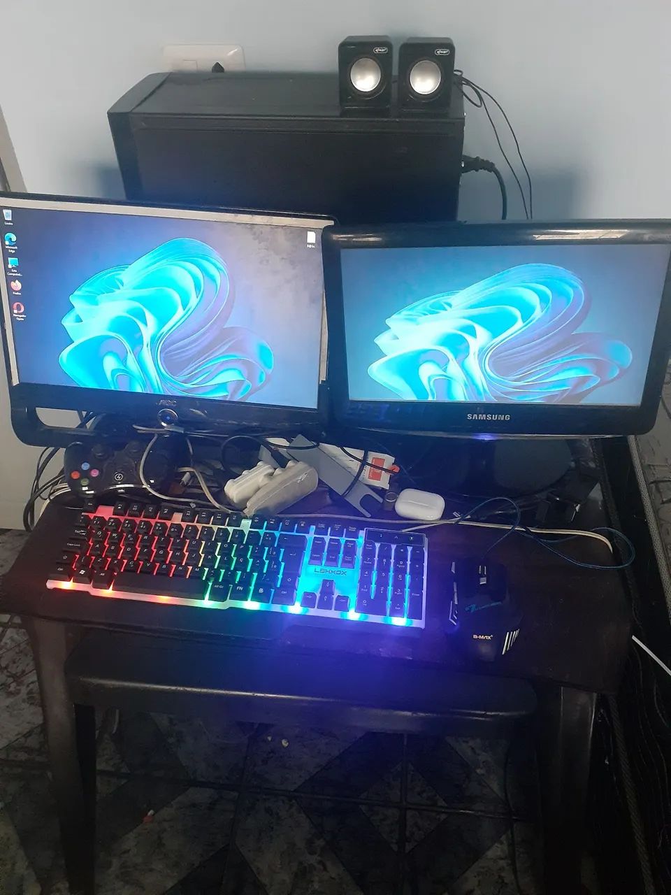Vendo Computador completo com celular Galaxy A20