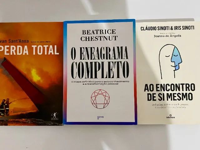 Lote de Livros Autoconhecimento, Eneagrama e Aviação
