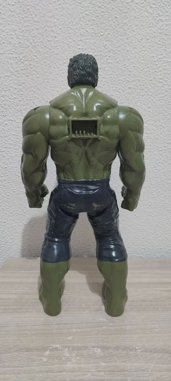 Boneco Hulk - Titan Hero com encaixe Power FX - 30cm - Hasbro - Foto 3