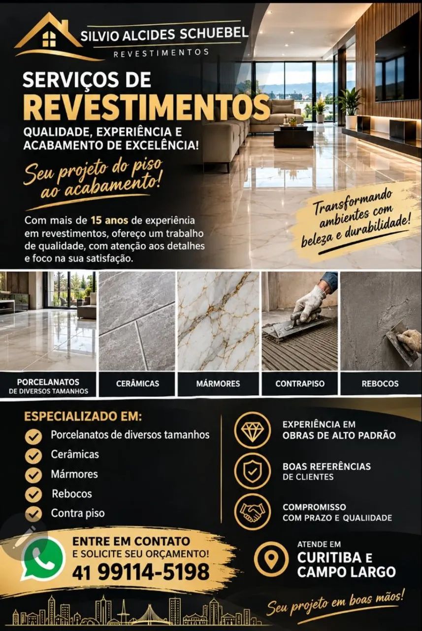 REVESTIMENTIR COM QUALIDADE 
