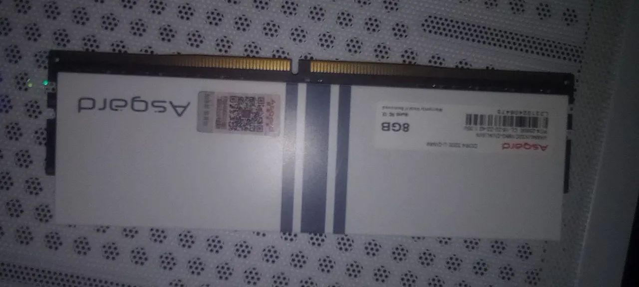 Memória RAM 3200mhz cl18 Asgard (COM DEFEITO) - Foto 2