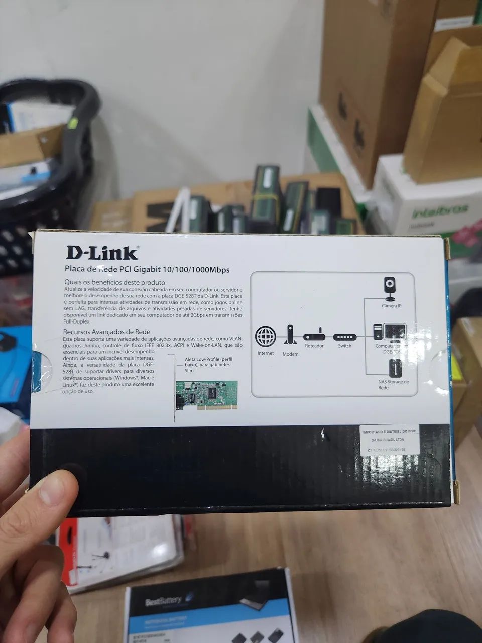 Placa de rede gigabit d-link - Foto 2