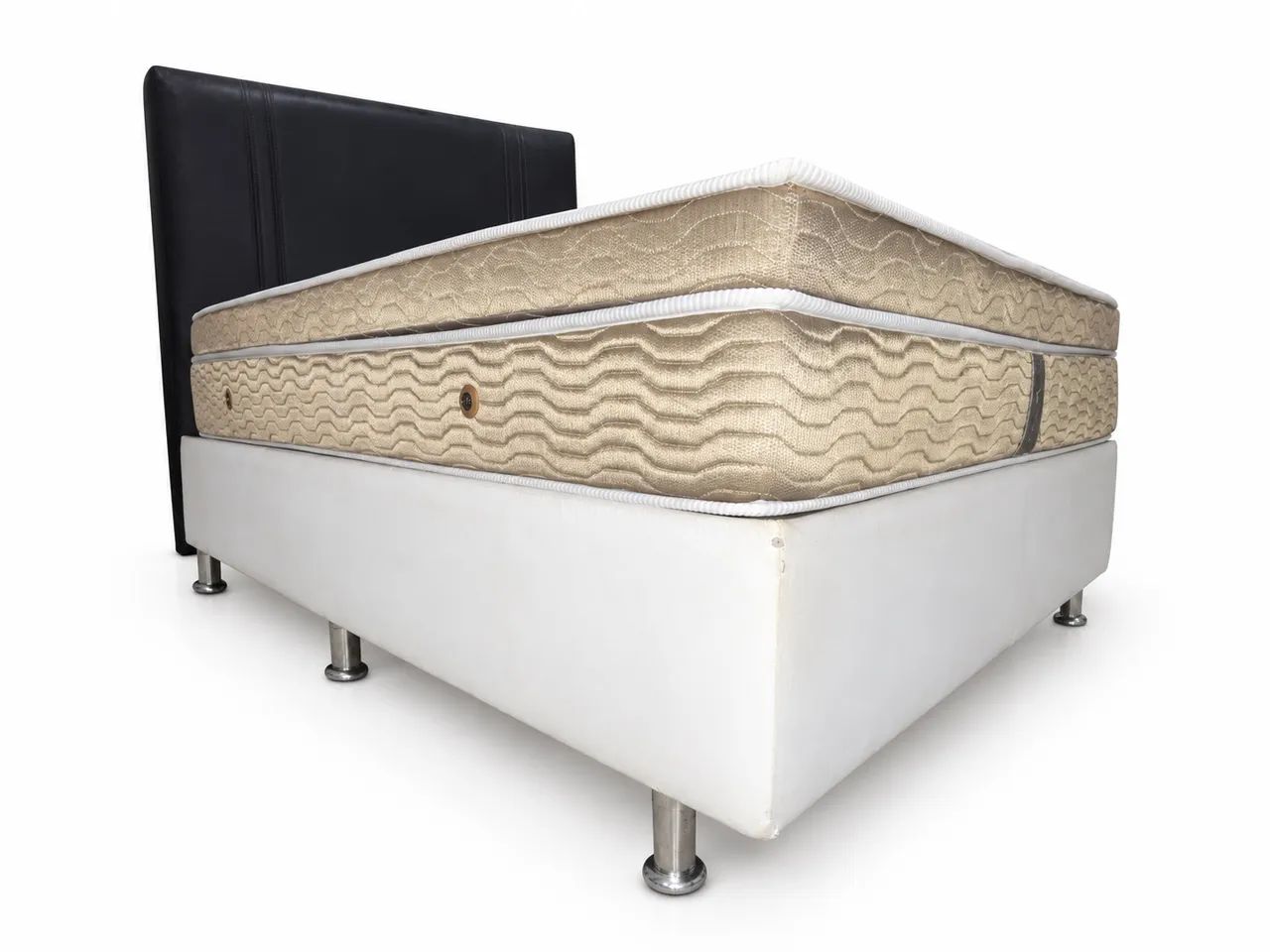 Conjunto Completo Cama Box Casal Ortobom  - Foto 3