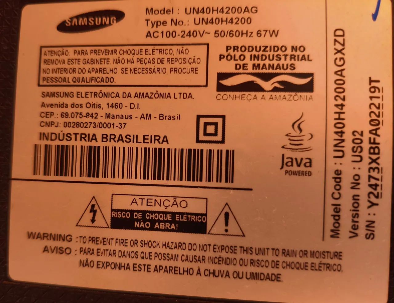 Tv Samsung 40 polegadas (Não é Smartv)  - Foto 3
