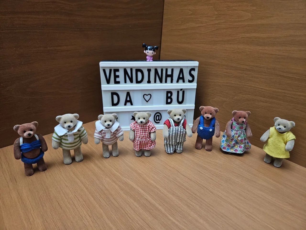 Coleção Ursinhos do Japão mc donalds 1999