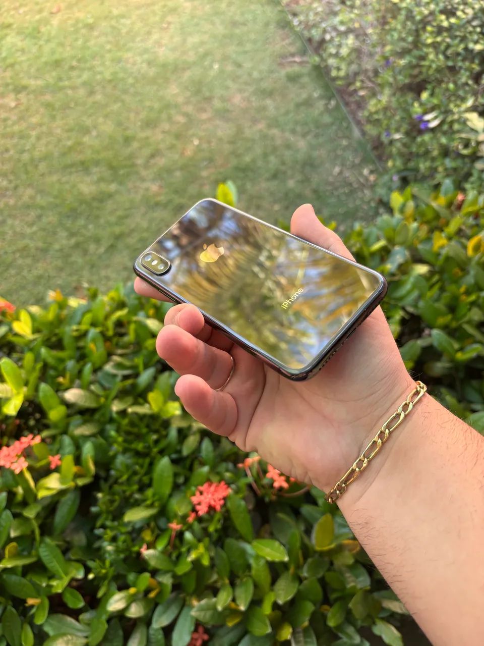 iPhone X preto 64gb - Funciona tudo 