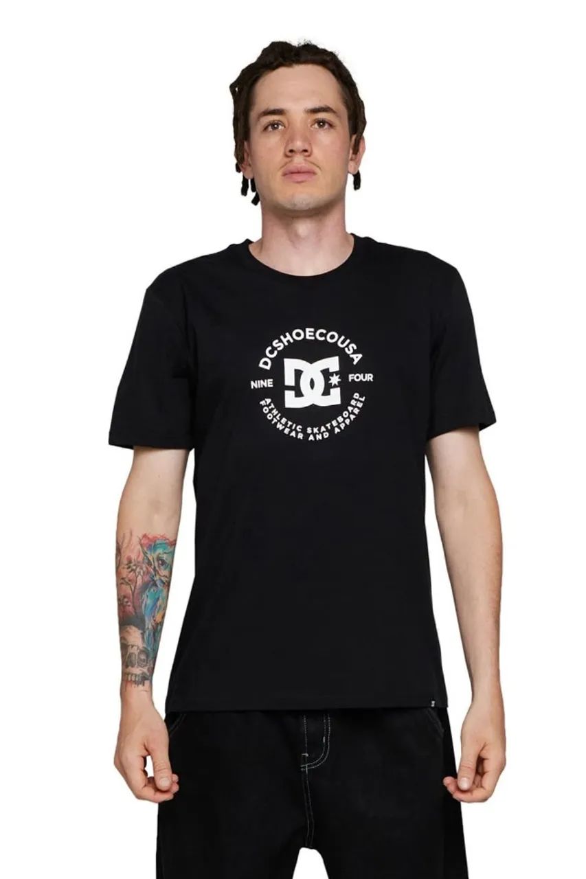 Camiseta DC Shoes M/C Star Pilot Preto
