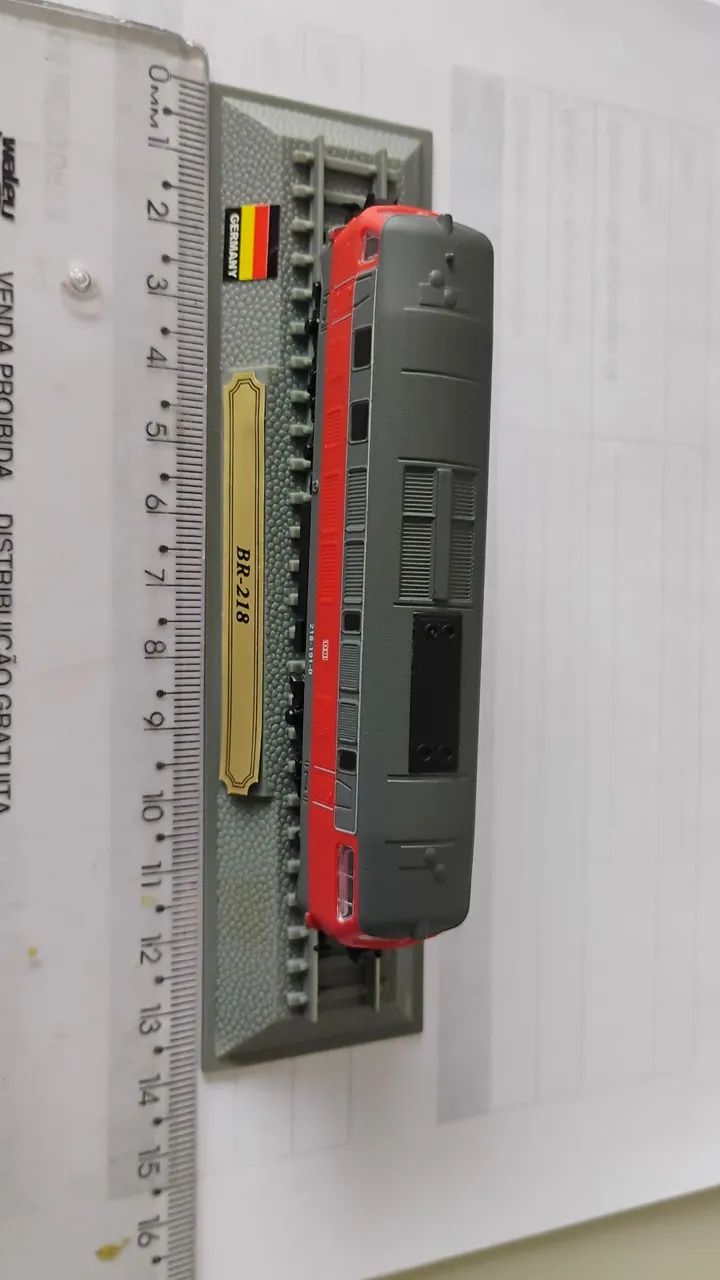 MINIATURA TREM " ALEMÃO " BR - 218  - Foto 4