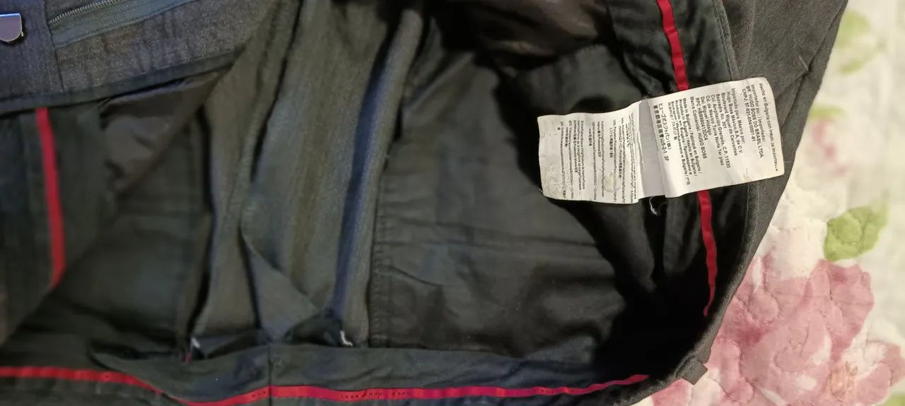 Terno Costume Hugo Boss preto chumbo / cinza 52 - Foto 4