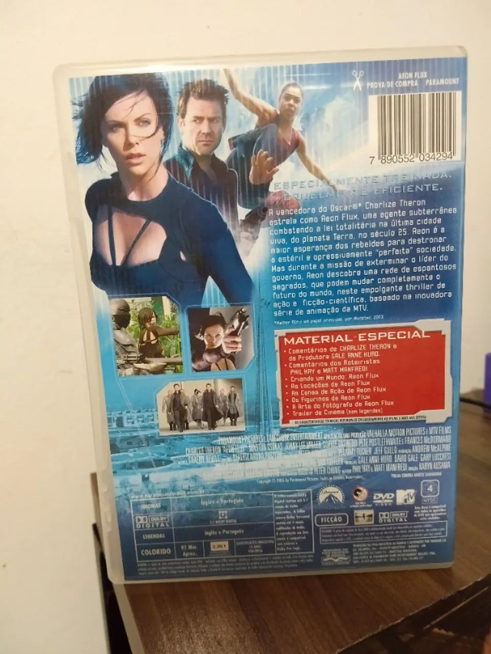 DVD Filme AeonFlux - Charlize Theron - Foto 2