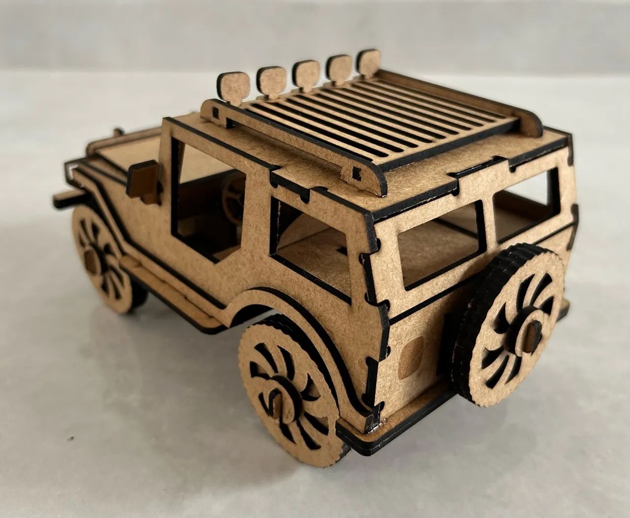 CARRINHO EM MDF 3 MM - DECORAÇÃO E COLEÇÃO - Foto 4