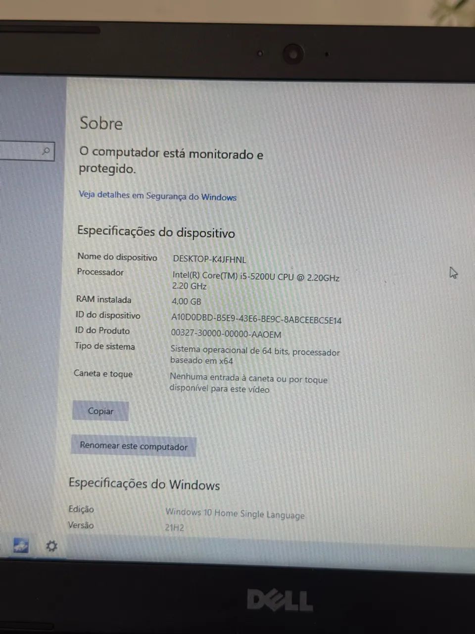 NOTEBOOK DELL INTEL CORE i5, PLACA DE VÍDEO, BATERIA BOA, PEGAR E USAR! - Foto 5