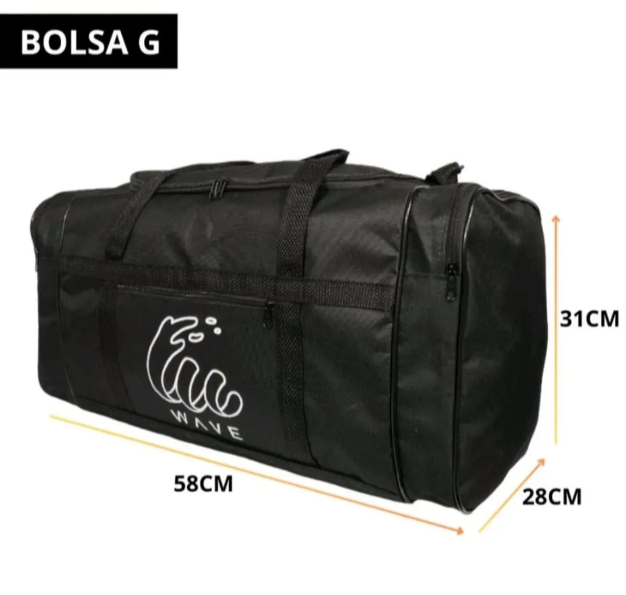 Bolsa De Viagem Mala Trabalho Grande Reforçada Academia - Foto 2