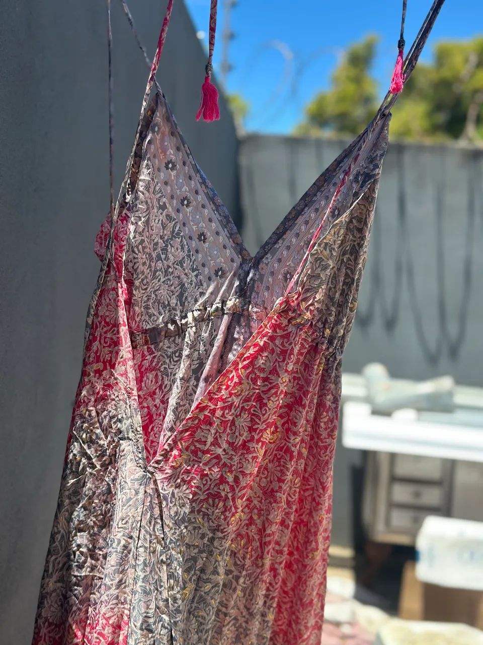 Vestido indiano em seda  - Foto 5