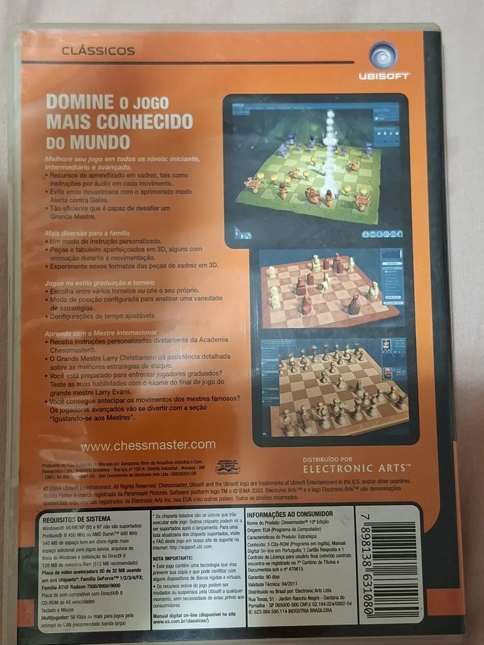 Jogo para PC: Chessmaster 10ª Edição  - Foto 2