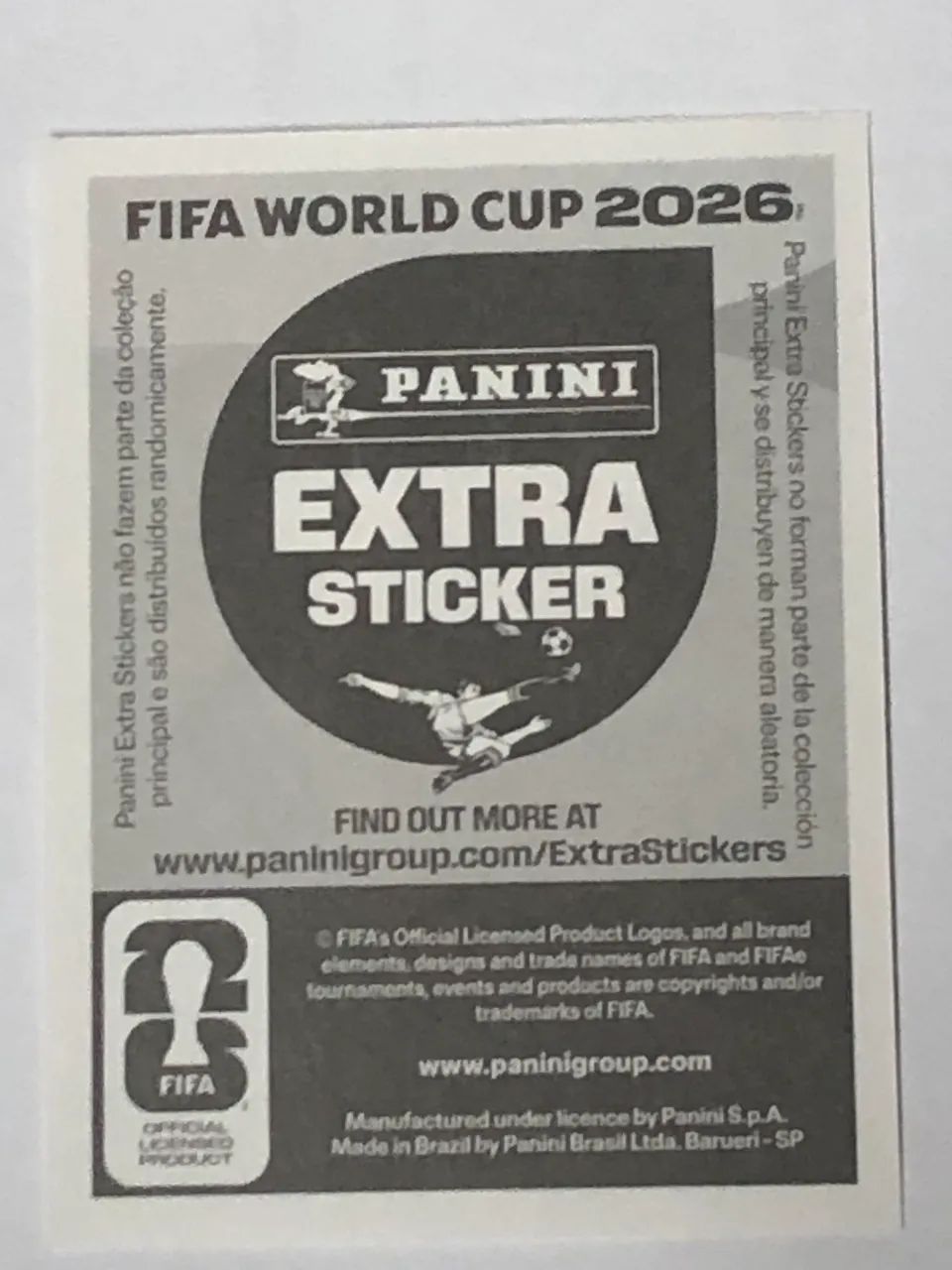 Figurinha extra Legend Heungmin Son prata original Panini Copa do Mundo de 2026  - Foto 2