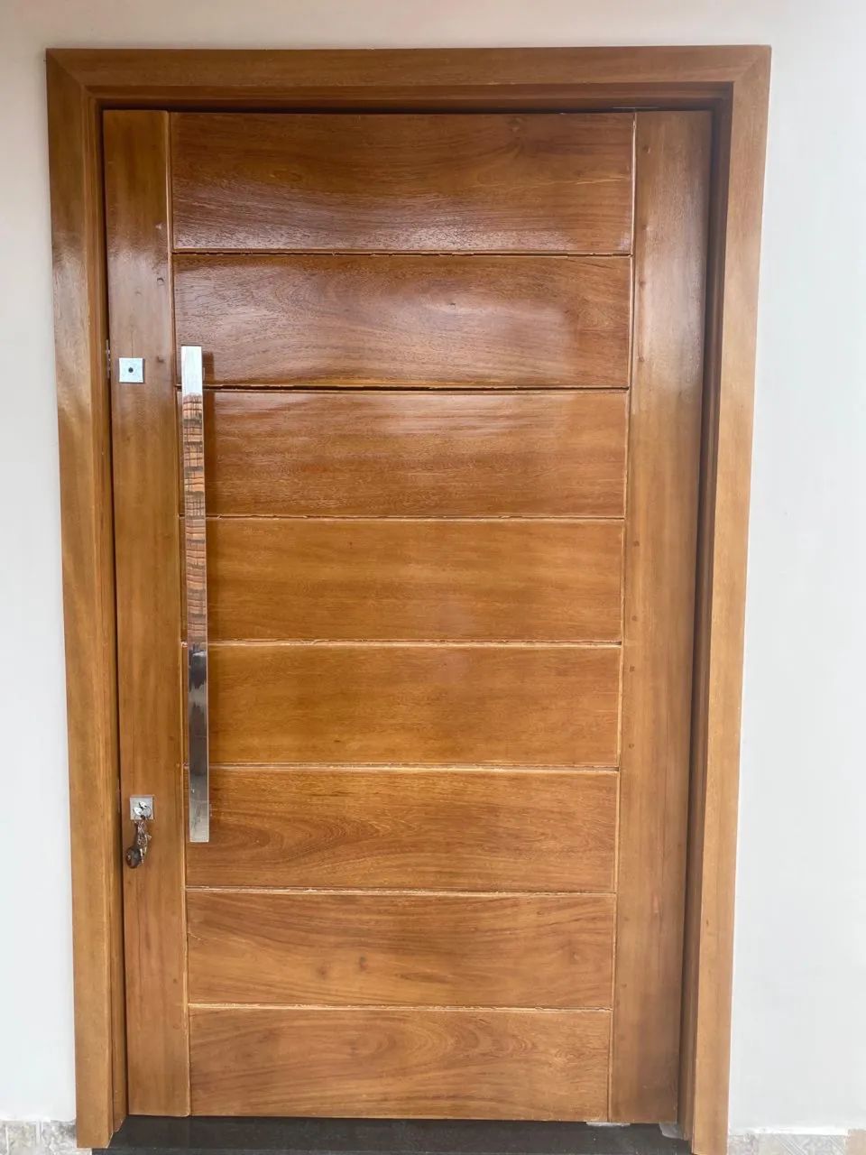 Porta de entrada principal da casa da residência - Foto 3