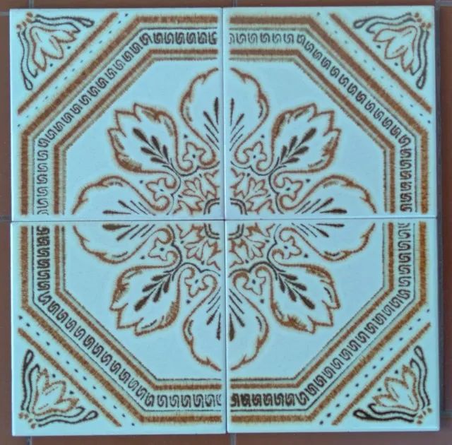 Piso antigo decorado 15x15cm e 20x20cm - Foto 3