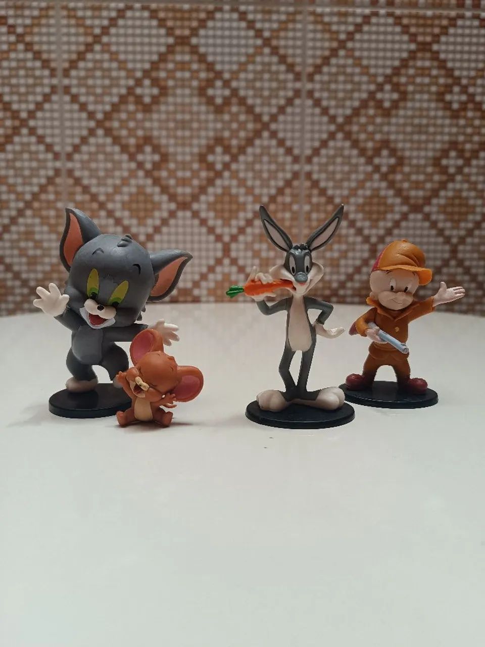 Conjunto Tom & Jerry + Pernalonga & Hortelino
