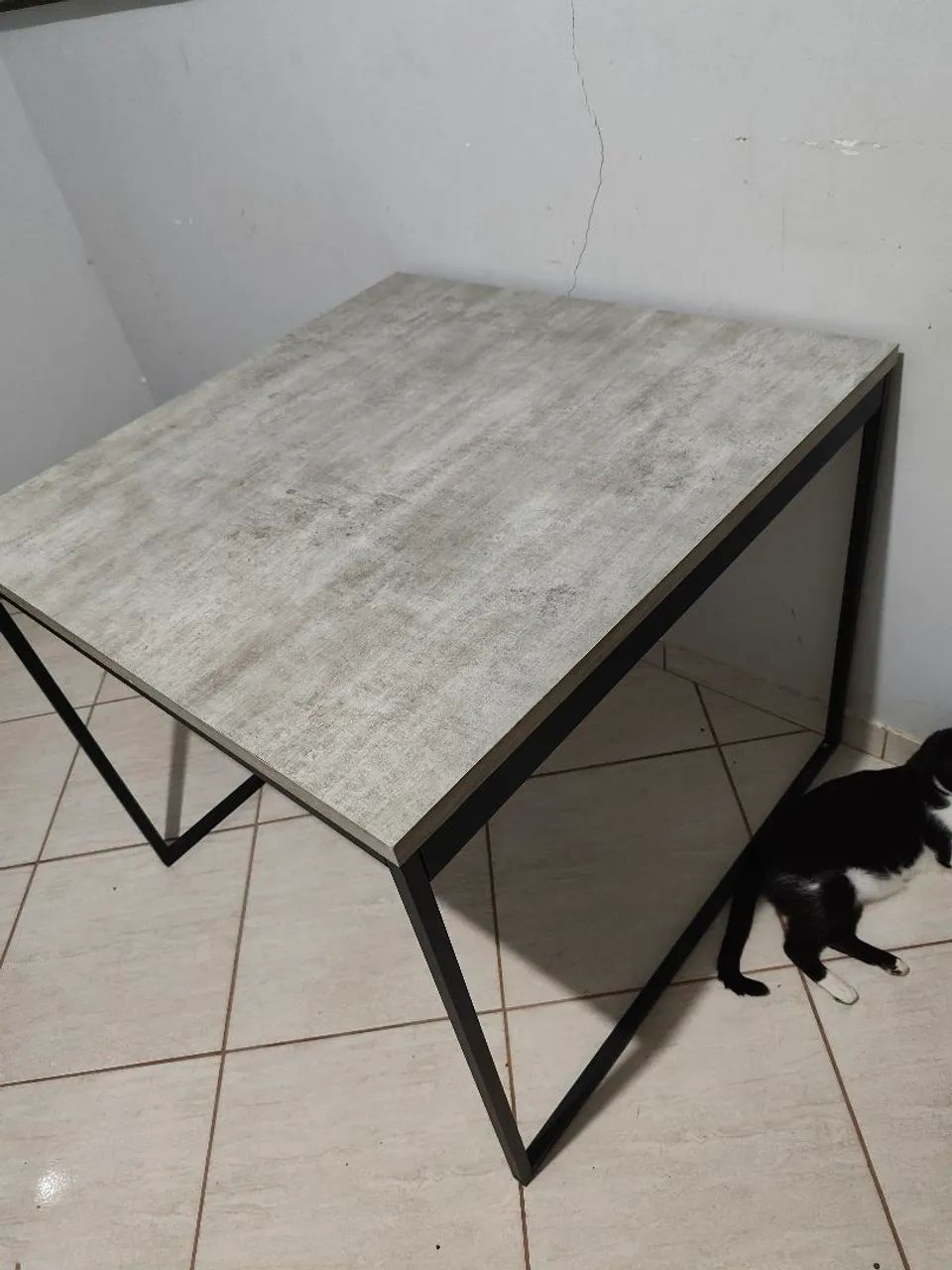 Mesa industrial 90x90 - Foto 4