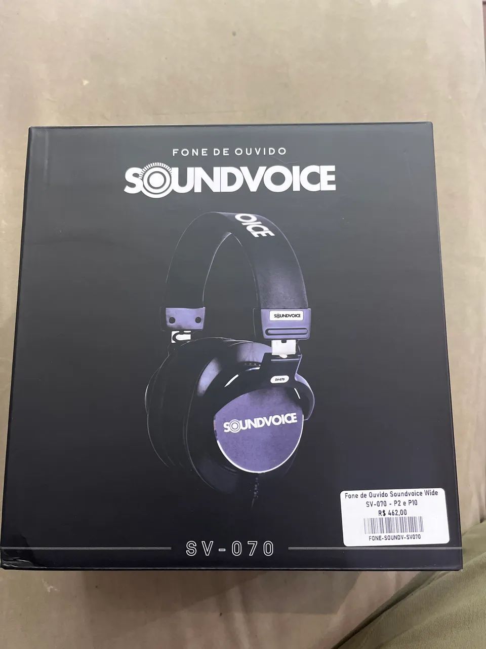 Fone de ouvido Soundvoice