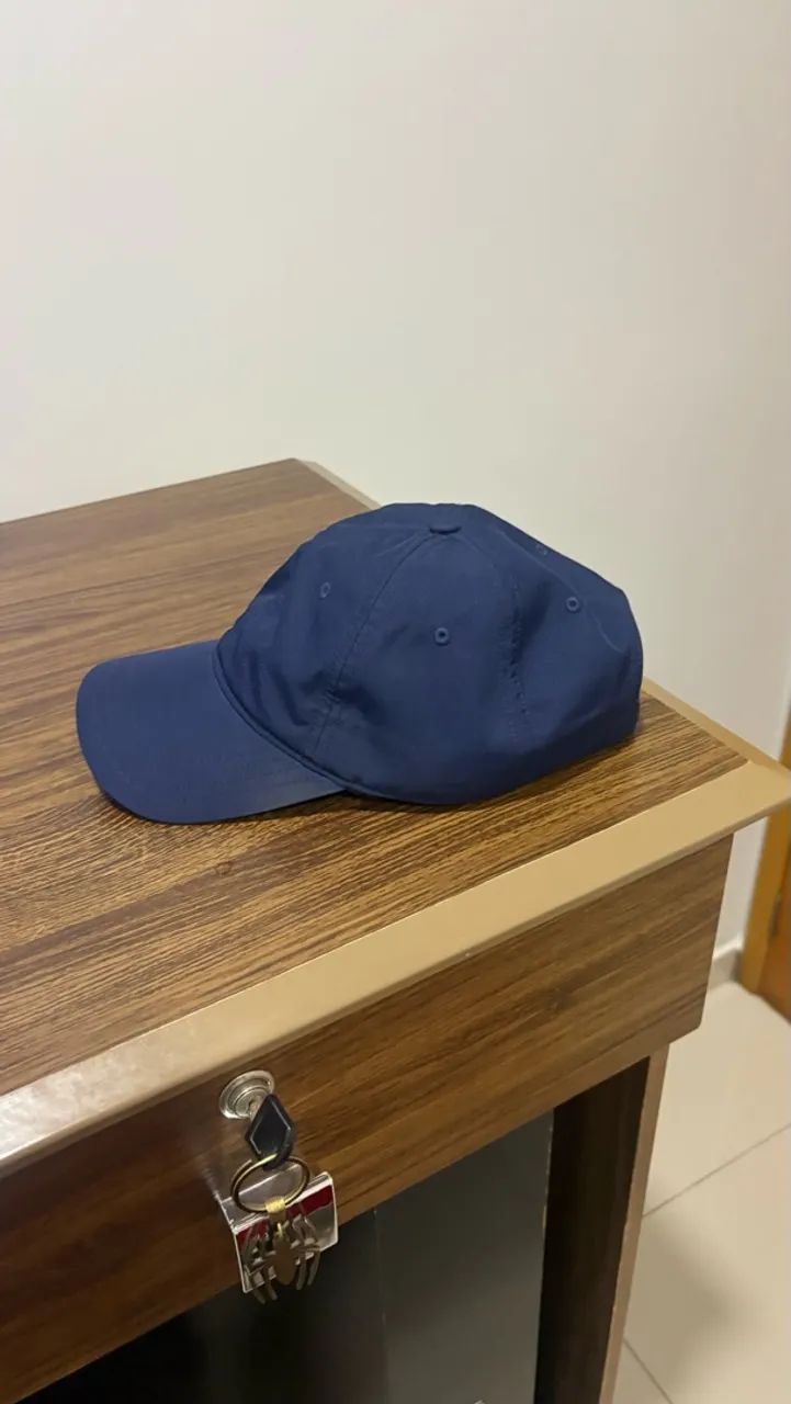 Boné Lacoste Sport azul marinho  - Foto 4