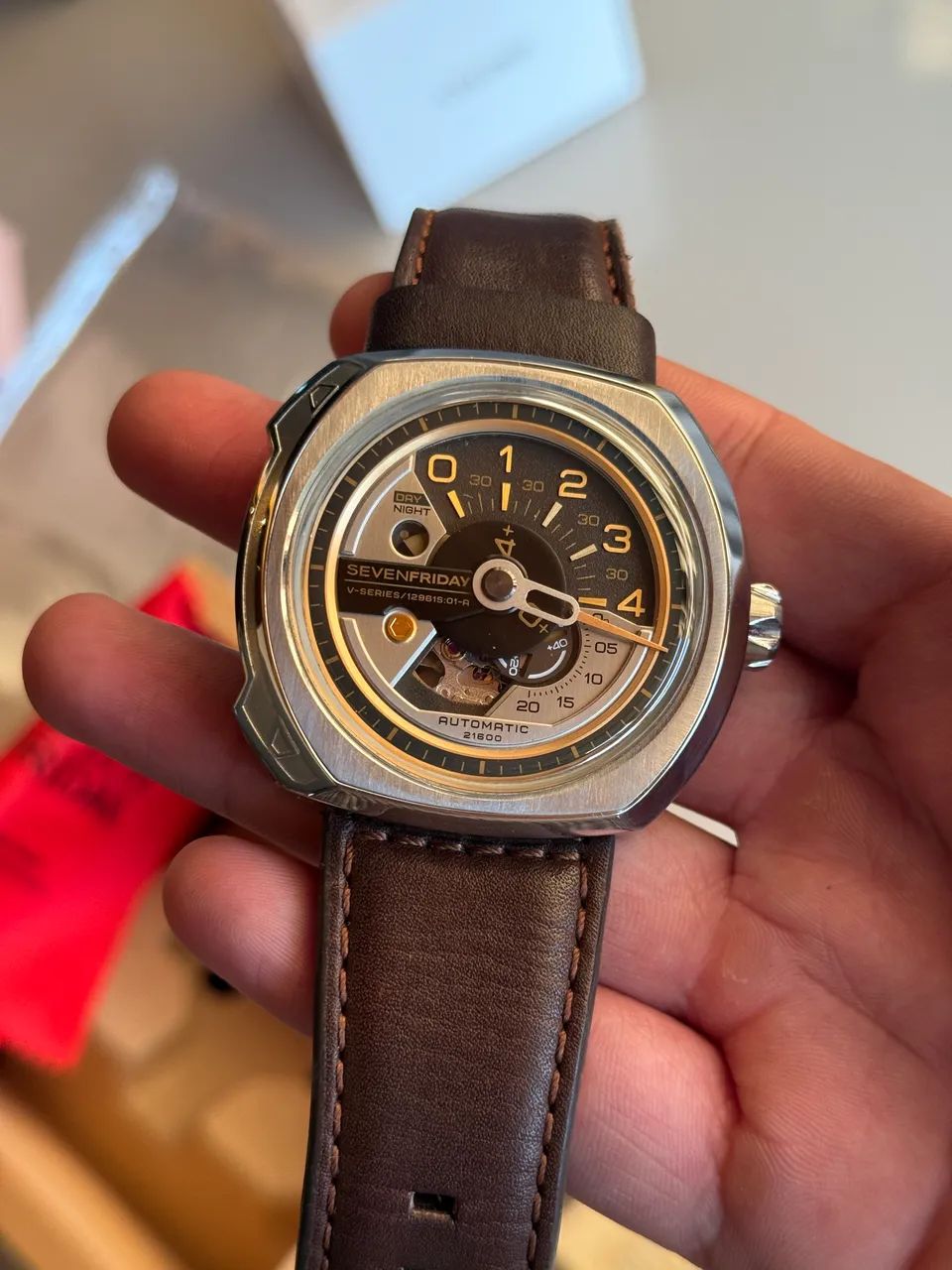 Relógio sevenfriday v2/01 automático original - Foto 3