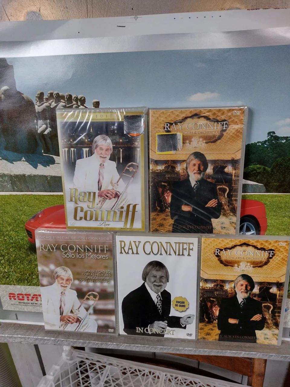 Ray Connif DVD'S NOVO NA EMBALAGEM 
