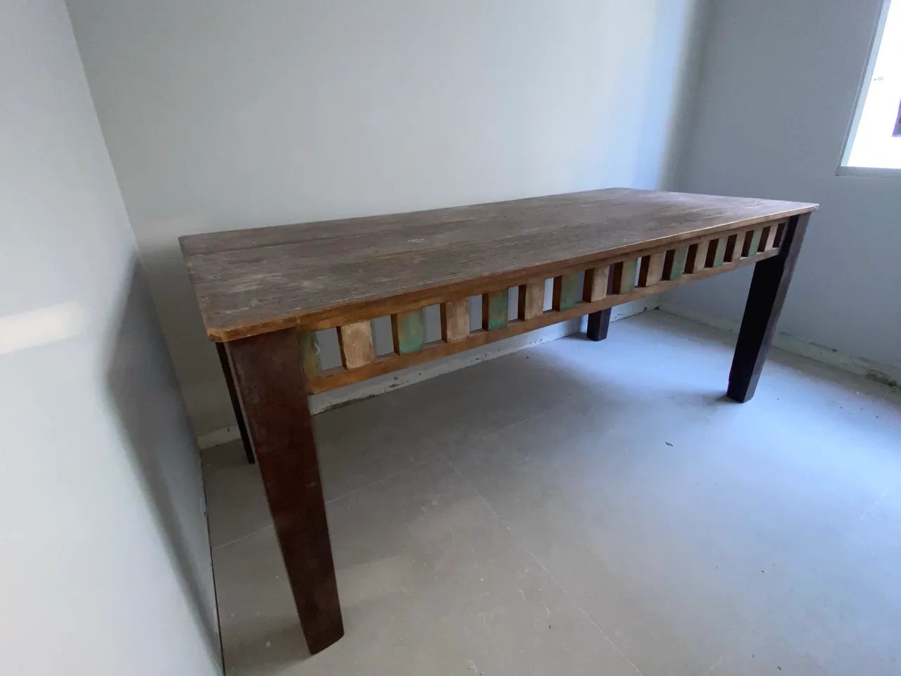 MESA MADEIRA DE DEMOLIÇÃO  - Foto 4